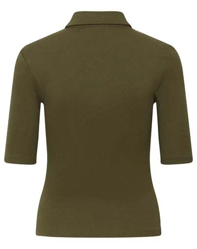 Gestuz - GZDrew Polo Top - Military Olive